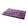 Non-Slip Microfiber Shag Bath Rug, 16" x 27", Lavender - Purple - M