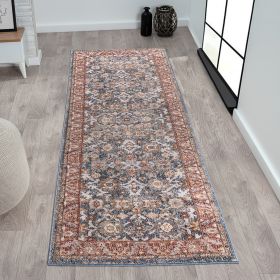 [Only support Drop Shipping Buyer] Faith Persian Bordered Traditional Woven Area Rug - as Pic