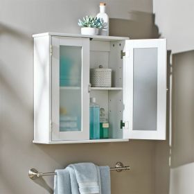 Wall Cabinet with 1 Adjustable Shelf;  Better Homes & Gardens Harborough - White