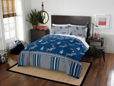 Los Angeles Dodgers OFFICIAL MLB Full Bed In Bag Set - 1MLB/86400/I015/EDC