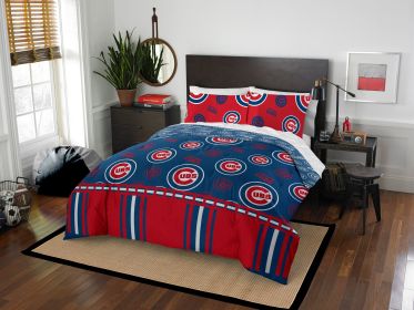 Chicago Cubs OFFICIAL MLB Full Bed In Bag Set - 1MLB/86400/I006/EDC