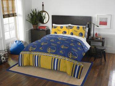 Warriors OFFICIAL NBA Full Bed In Bag Set - 1NBA/86400/I009/EDC