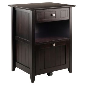 Burke Home Office File Cabinet; Coffee - 23119