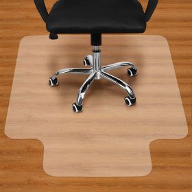 36"X48" Clear PVC Carpet Rug Protective Chair Mat Pad For Floor Office Rolling Chair - one size