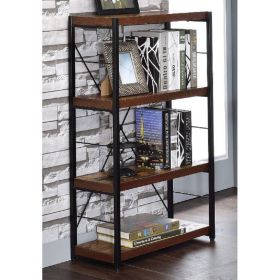 Bob Bookshelf in Weathered Oak & Black - 92399