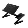 Portable Folding Computer Table 360-Degree Rotation Multi Functional Desk - Black