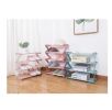 House hold Multilayer Shoe Cabinet Simple Dormitory Shoe Shelf Storage Artifact Rack Multifunctional Storage Rack - Pink