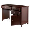 Delta Office Writing Desk Walnut - 94147