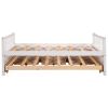 Daybed with Trundle and Drawers; Twin Size; White(OLD SKU: LP0000141KAA) - pic