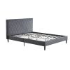 [Only support Drop Shipping Buyer] Q Rowen Platform Bed - as pic