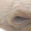 Beige Faux Fur Area Rug 2x3 - as Pic