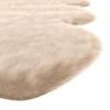 Beige Faux Fur Area Rug 2x3 - as Pic