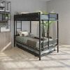 Twin over twin bunk bed with trundle - as Pic